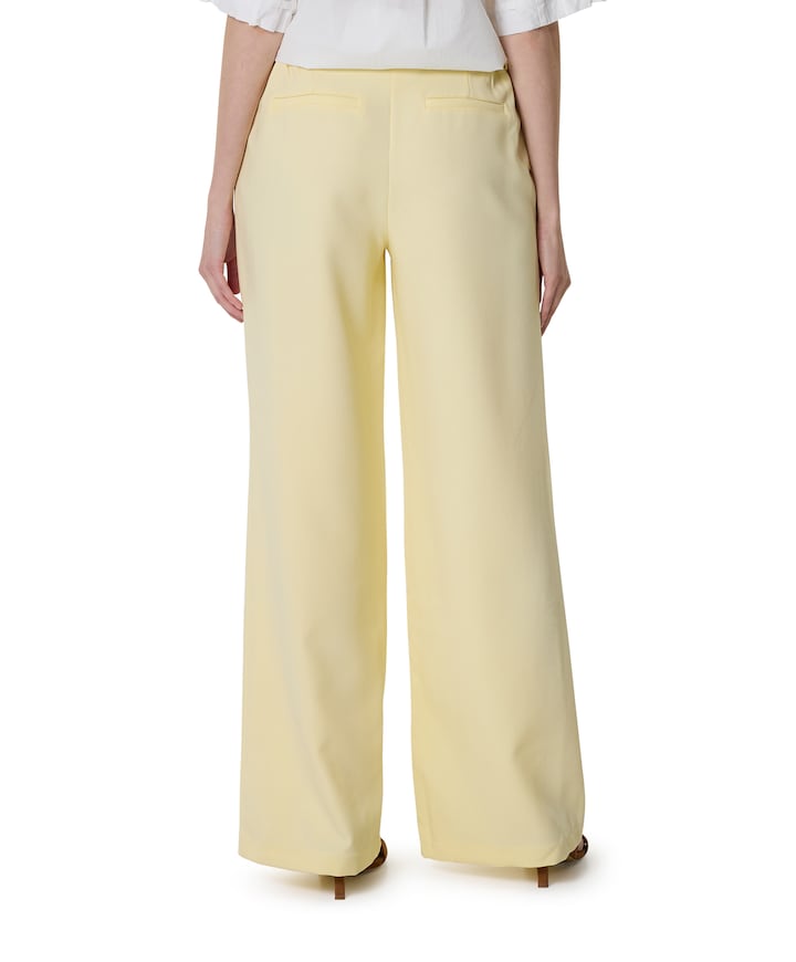 Dames broek geel