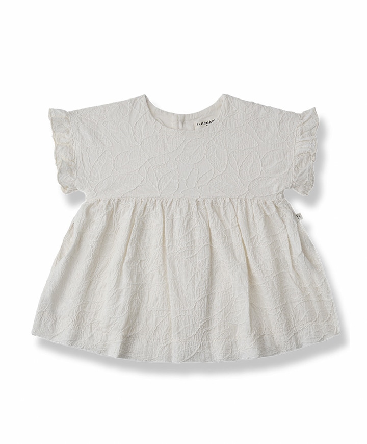 Meisjes jurk ecru