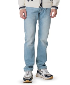 The Zee regular straight fit heren jeans blauw