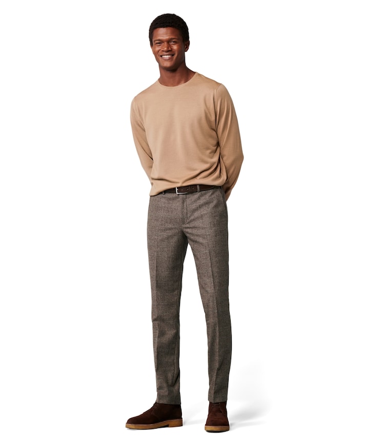 BONN Art.2-8811 heren pantalon bruin