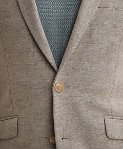 Heren colbert beige