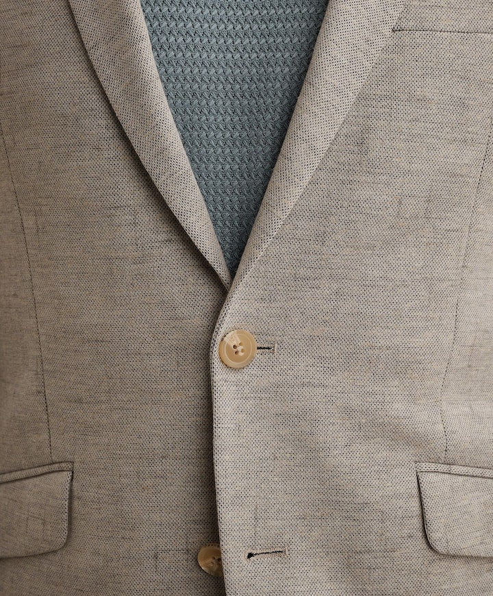 Heren colbert beige