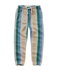 Sweatpants stripe  uniseks broek  blauw