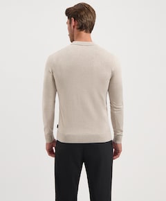 Heren trui beige