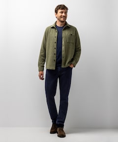 Heren overshirt groen