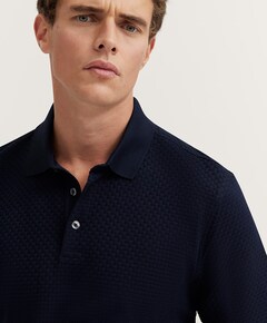 Polo blauw