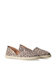CARMEN LEOPARDO dames sneakers bruin