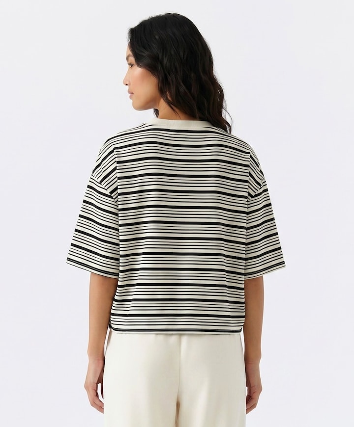 Dames T-shirt zwart