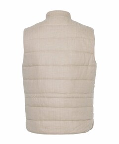 Heren bodywarmer beige