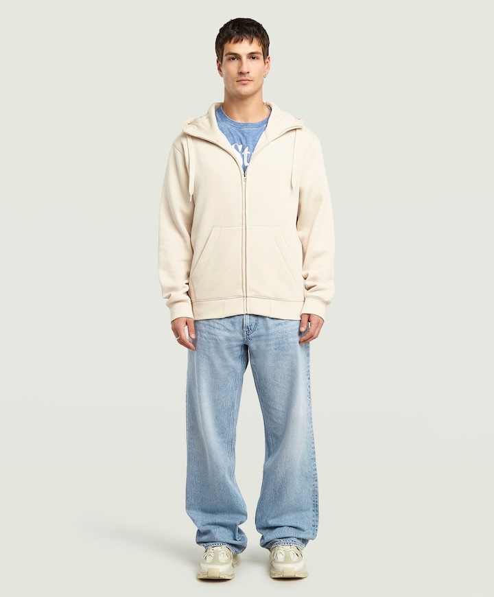 Heren vest ecru