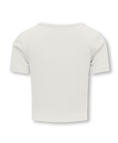 Meisjes t-shirt ecru
