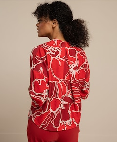 Dames blouse rood
