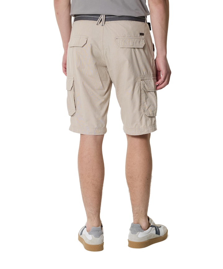 Cargo-Bermuda heren korte broek beige