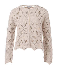 Dames vest beige