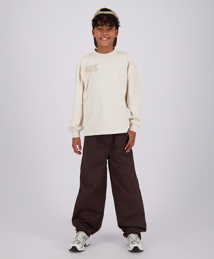 Jongens longsleeve ecru