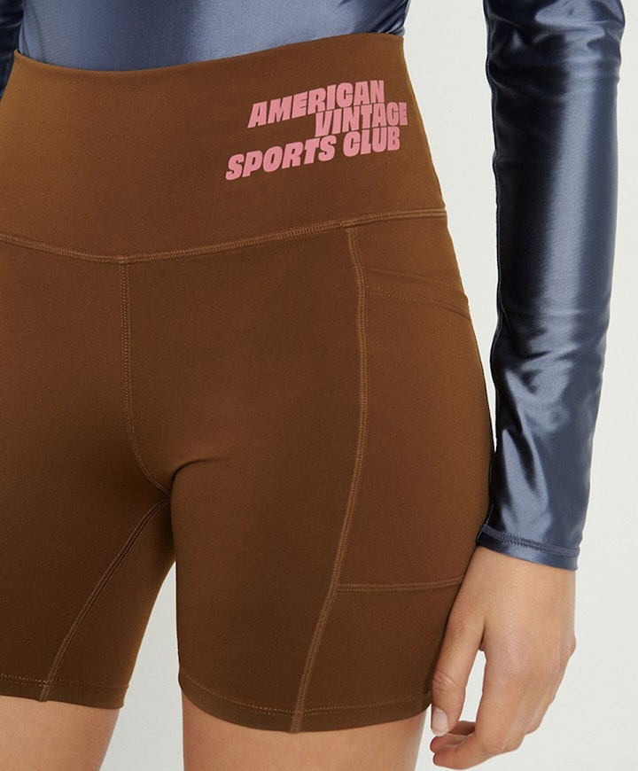 CYCLISTE dames short bruin