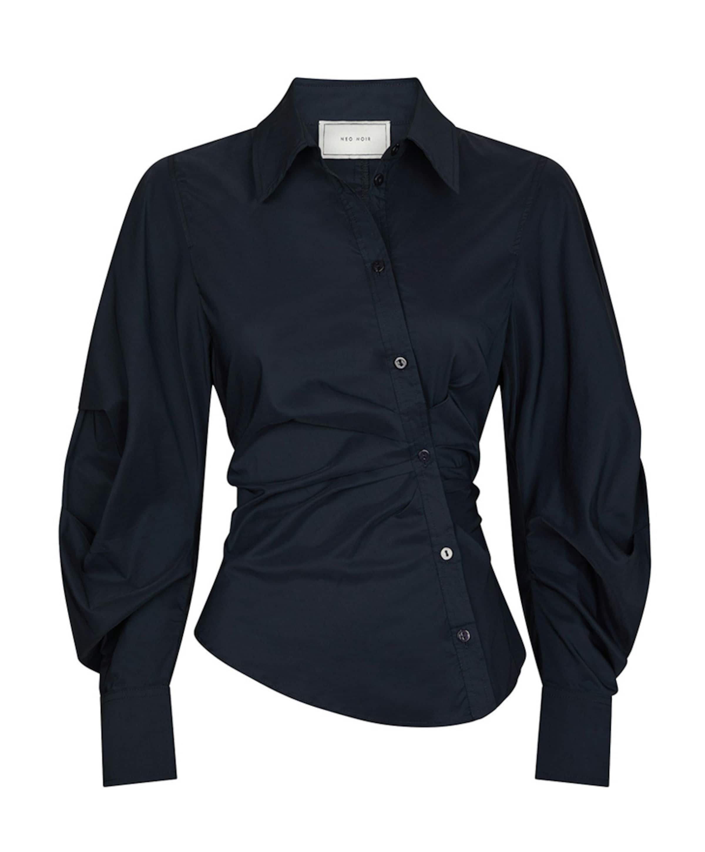Dames blouse blauw