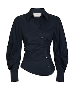 Dames blouse blauw