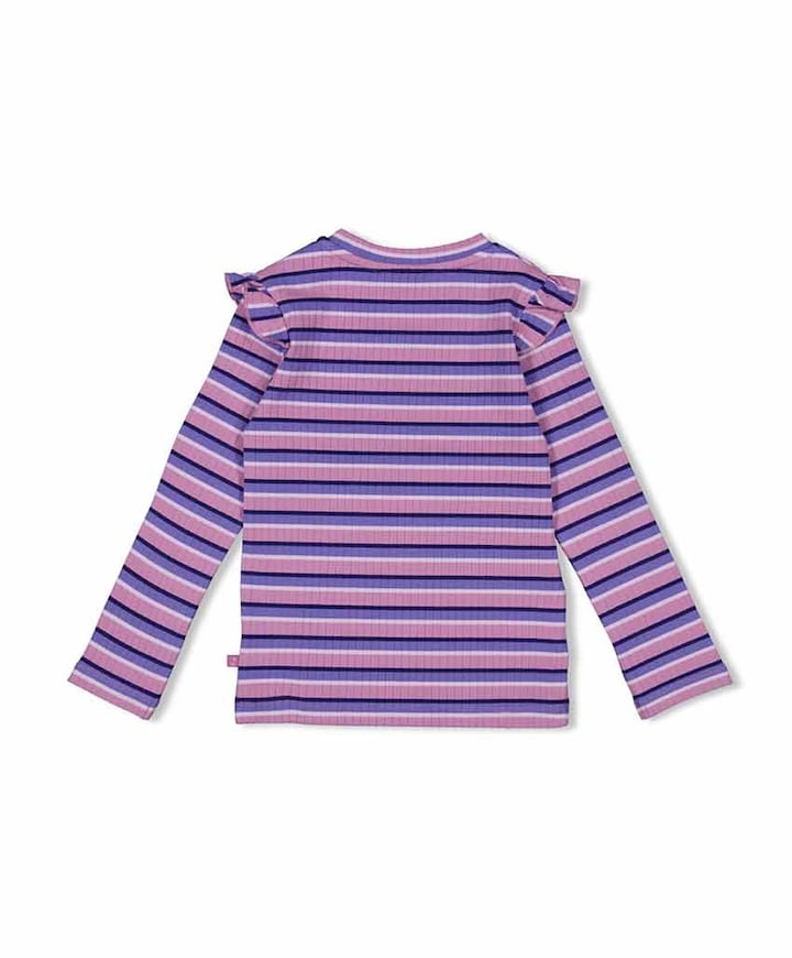 Meisjes longsleeve paars