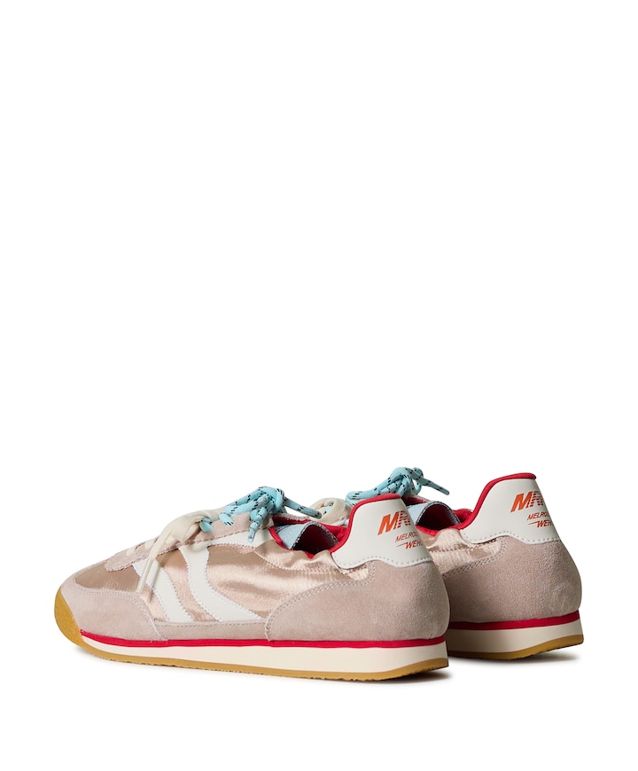 dames sneakers beige