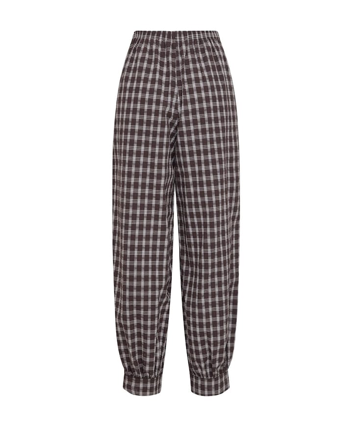 MSCHCarola Balloon CHK dames broek bruin