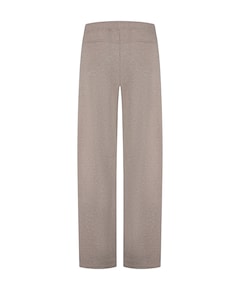 Jayden Wide Leg Jogger dames trainingsbroek bruin