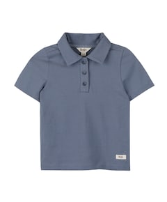 Jongens polo blauw