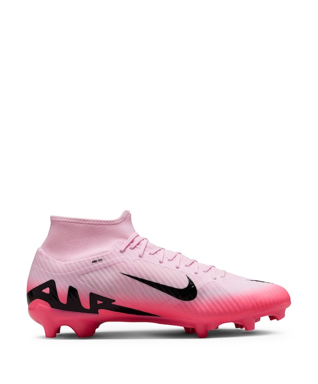 Zoom Superfly 9 Academy Fg/mg voetbalschoenen roze