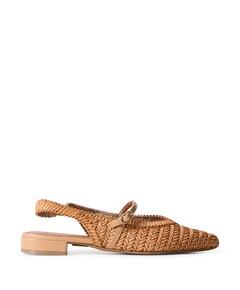 Slingbacks bruin