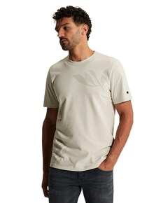 Heren T-shirt beige