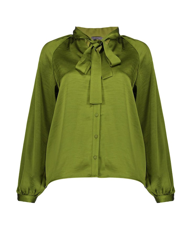 Dames blouse groen