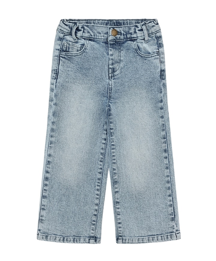 Denim Wide meisjes jeans blauw
