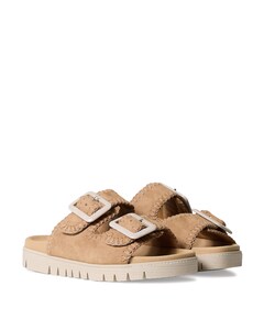 dames slippers beige