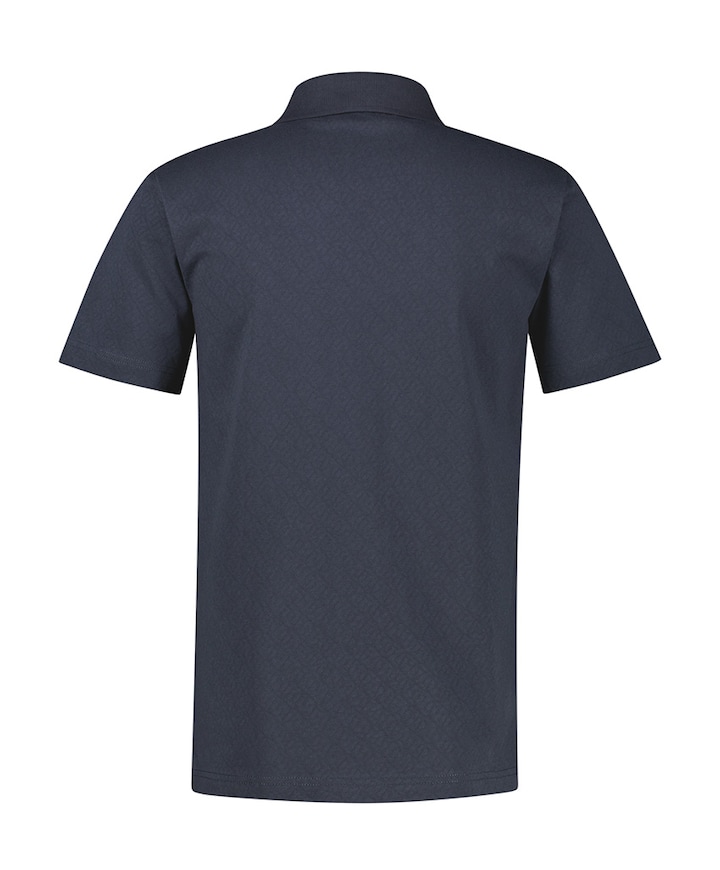 Heren polo blauw