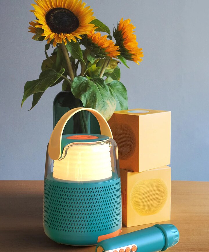 Karaoke & Luminous KS-80 speaker blauw