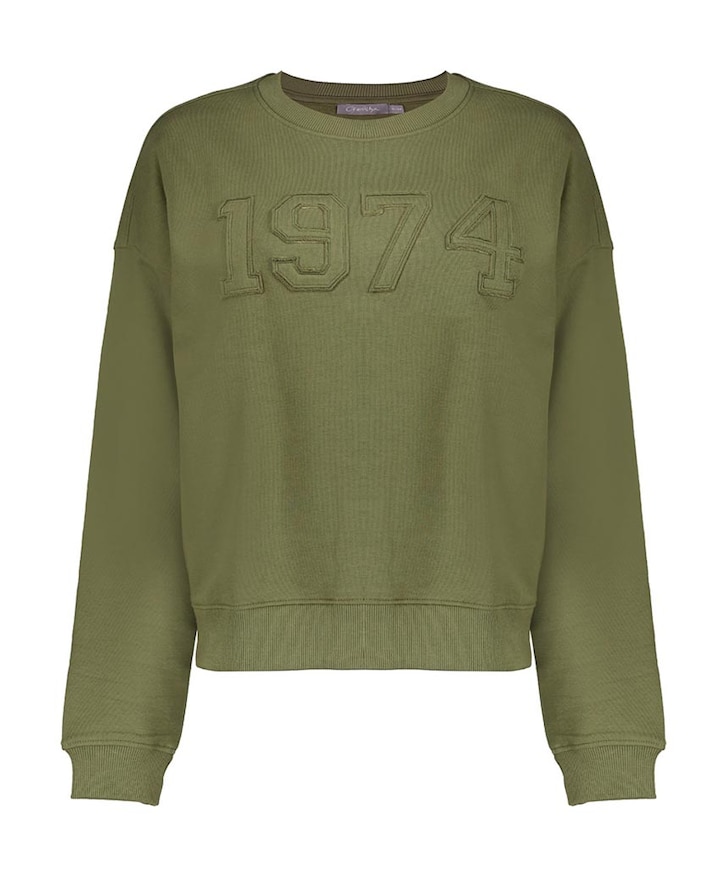 Dames sweater groen