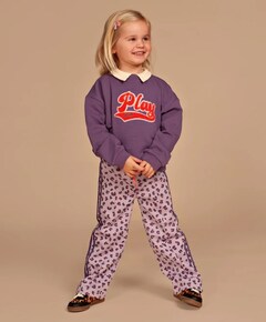 Meisjes sweater paars