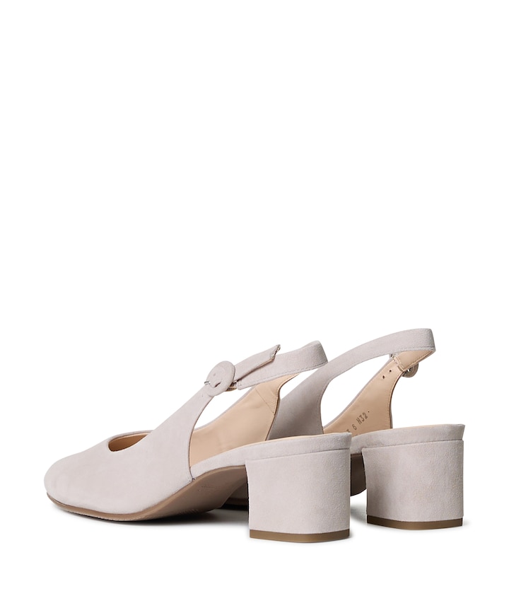dames slingbacks ecru