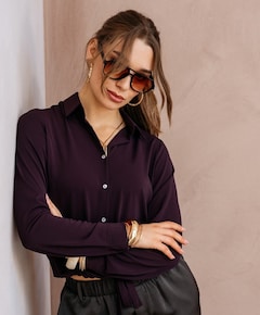 Dames blouse paars