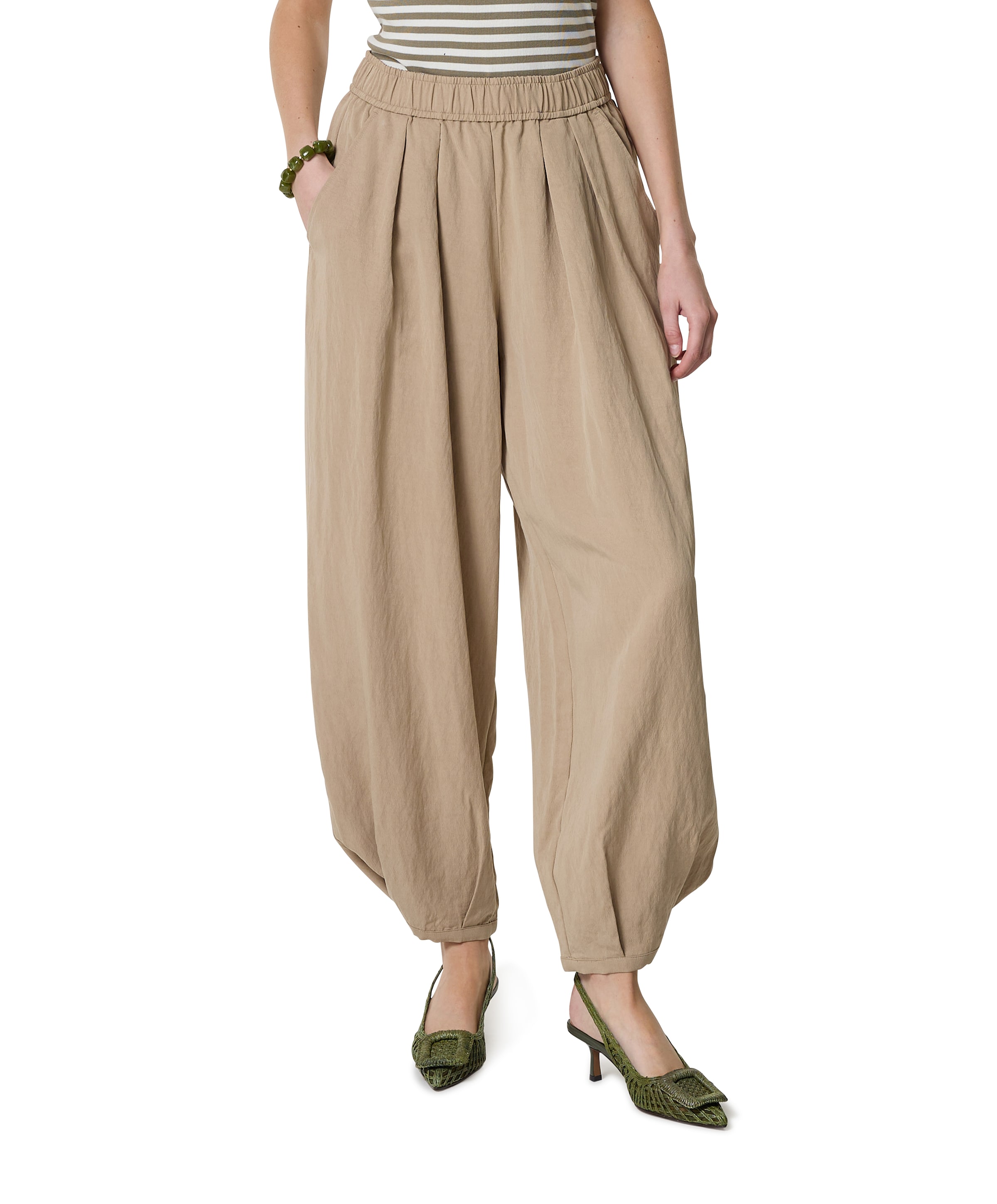 MMNuello Gunilla dames broek beige
