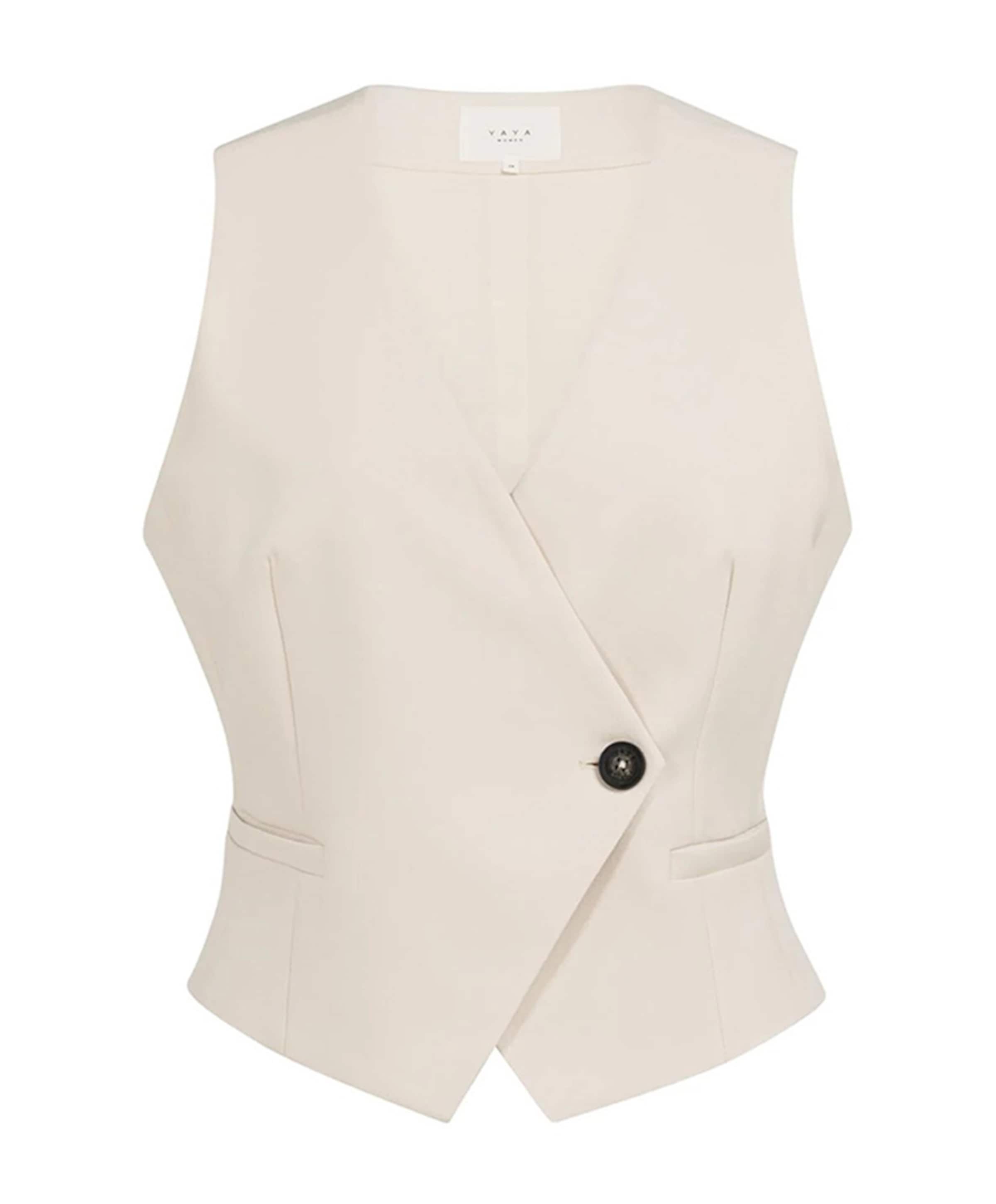 Dames gilet ecru