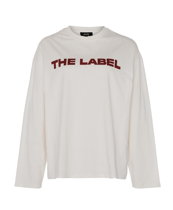 Dames longsleeve ecru