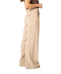 Dames pantalon beige