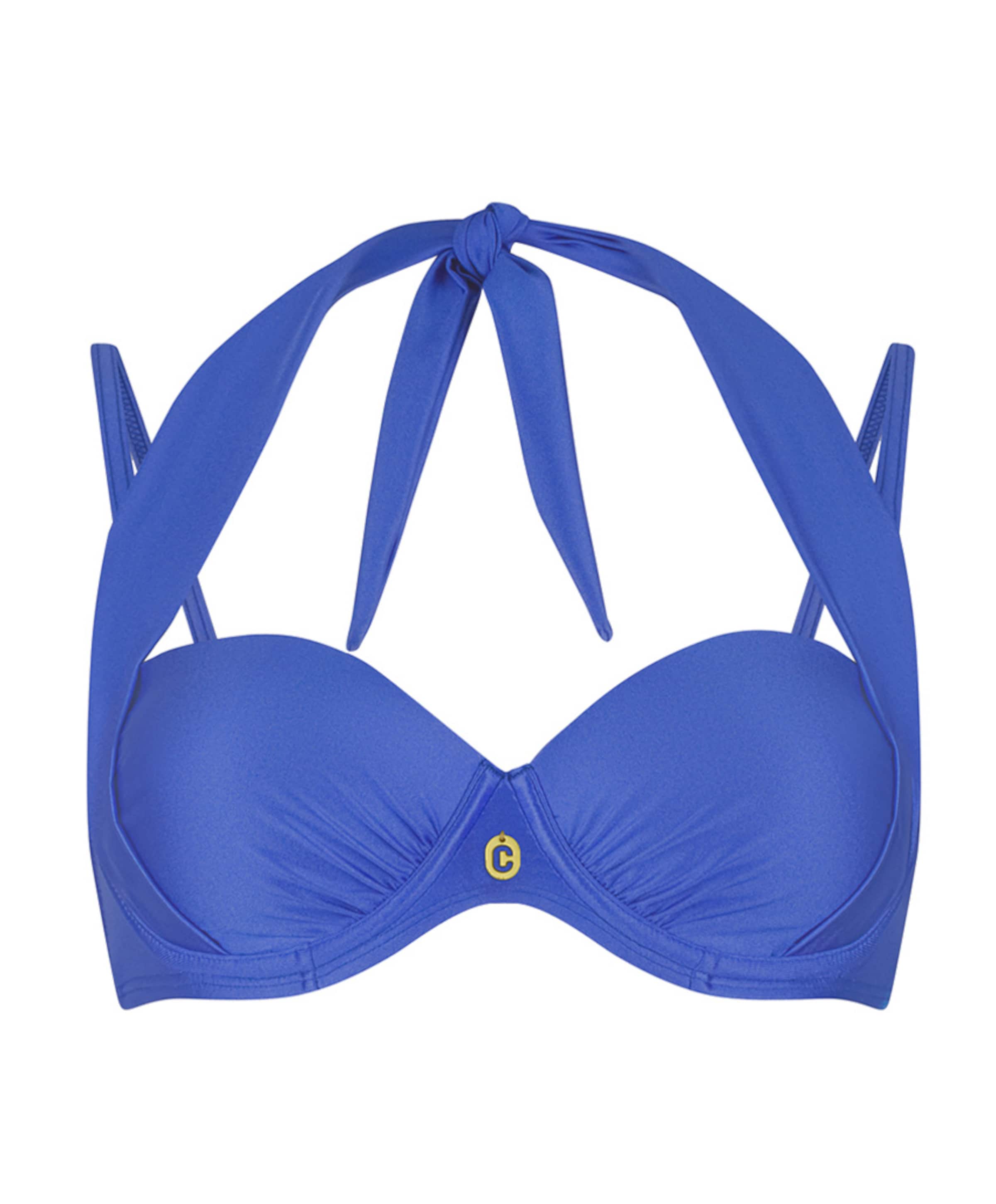 Dames bikinitop blauw