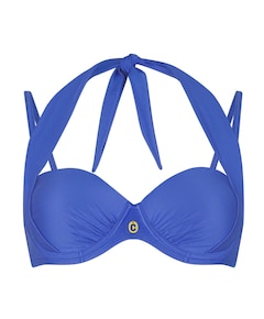 Dames bikinitop blauw