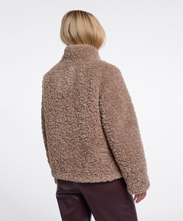 Dames jas beige