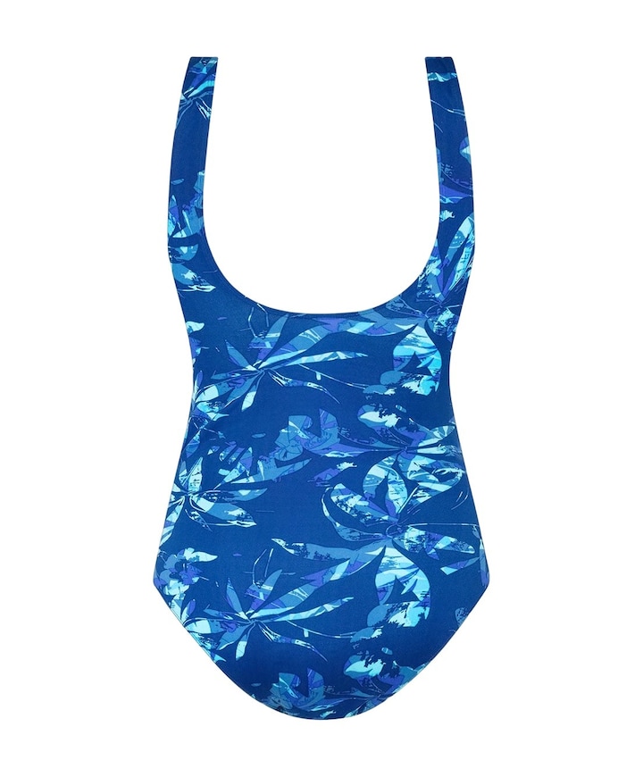 Dames badpak blauw