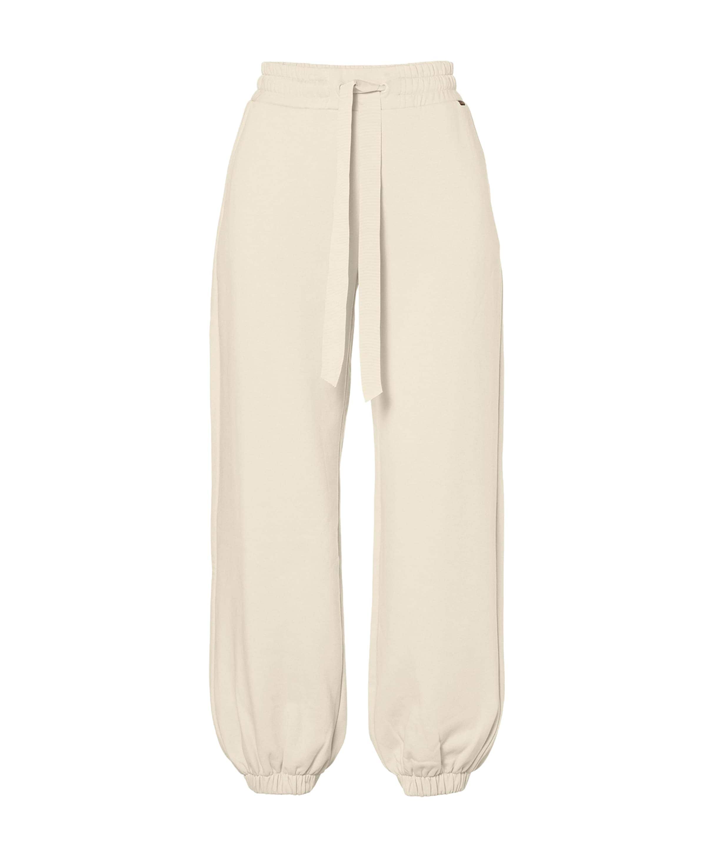 LOUNGER pants dames trainingsbroek ecru