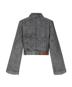 Dames spijkerjas  grijs