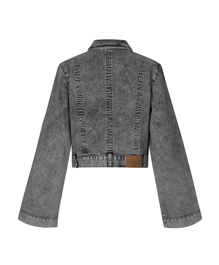 Dames spijkerjas  grijs